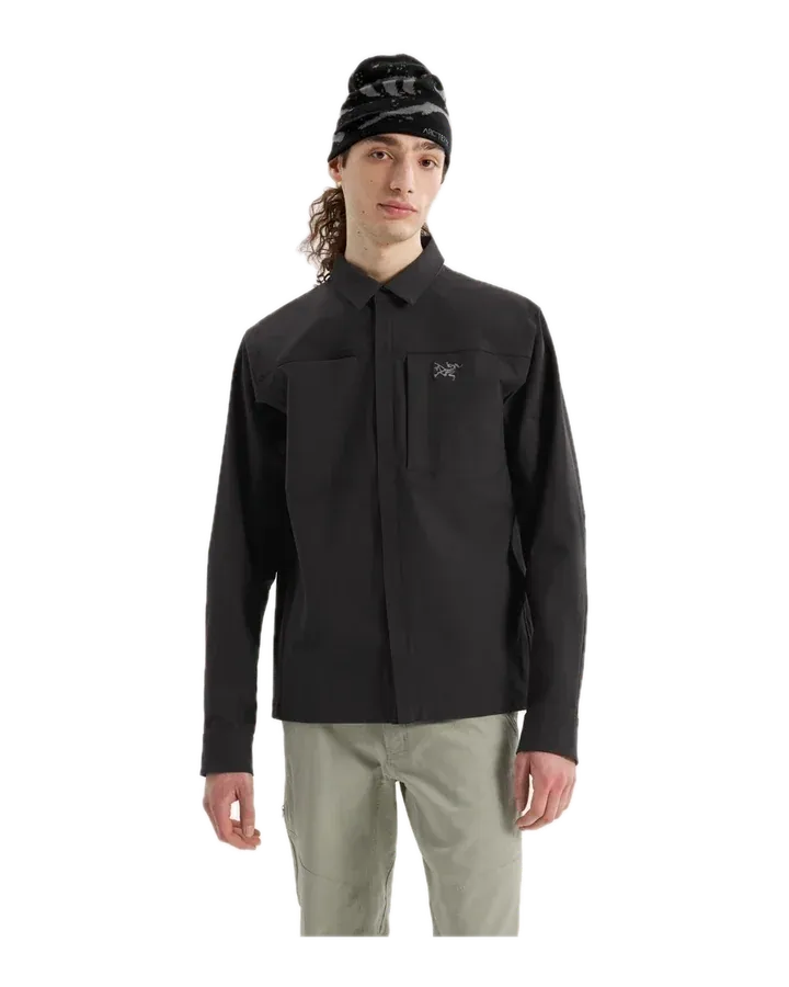 Arc'teryx Cronin Cotton Overshirt — Black