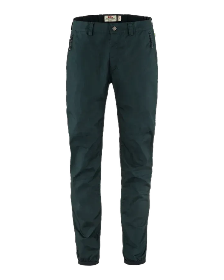 Fjällräven Vardag Trousers — Dark Navy