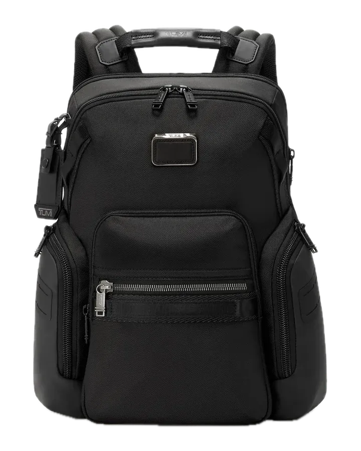 TUMI Alpha Bravo Navigation Backpack — Black