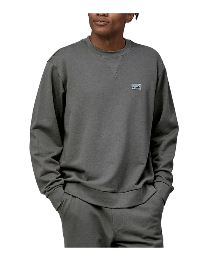Patagonia Daily Crewneck Sweatshirt — Nickel Grey