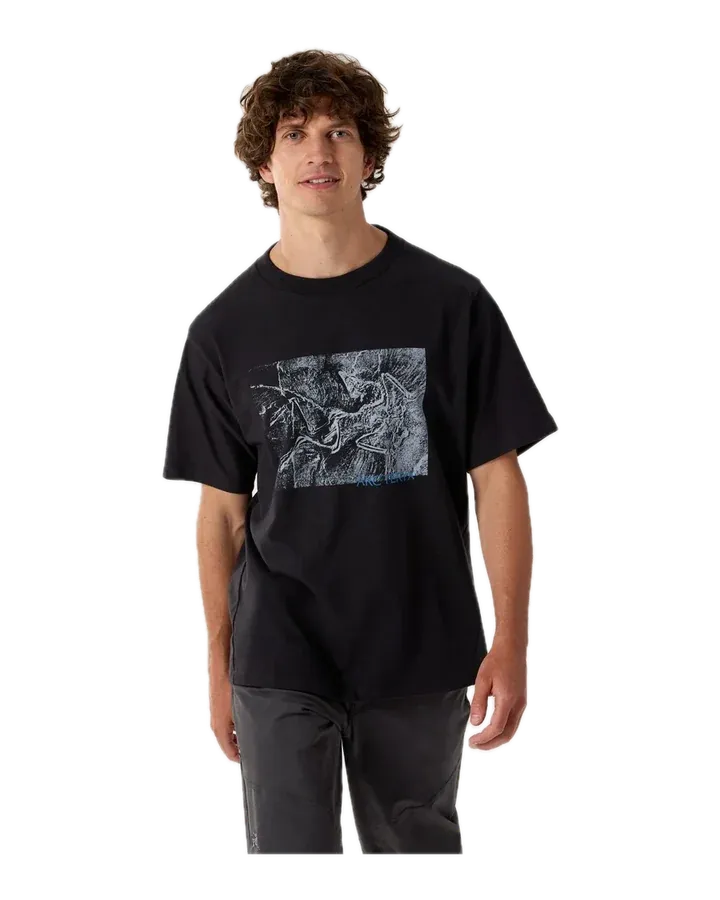 Arc'teryx Kragg Cotton Lithographica Shirt — Black