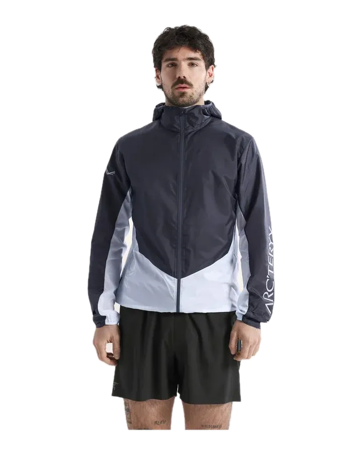 Arc'teryx Norvan Windshell Hoody — Dk Stratus / Alpine Blue