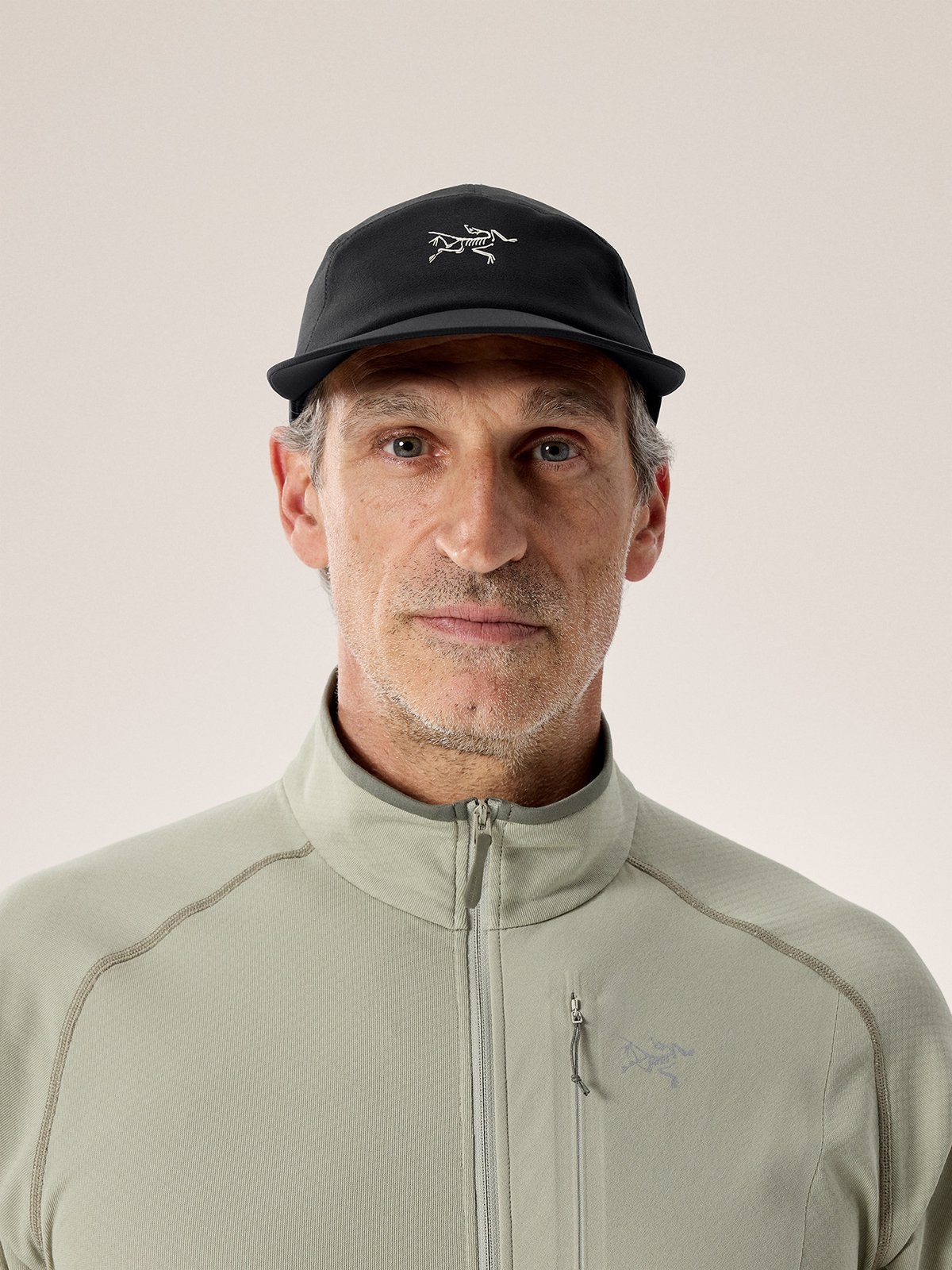 Arc'teryx Gamma 5 Panel Cap — Black / Arctic Silk