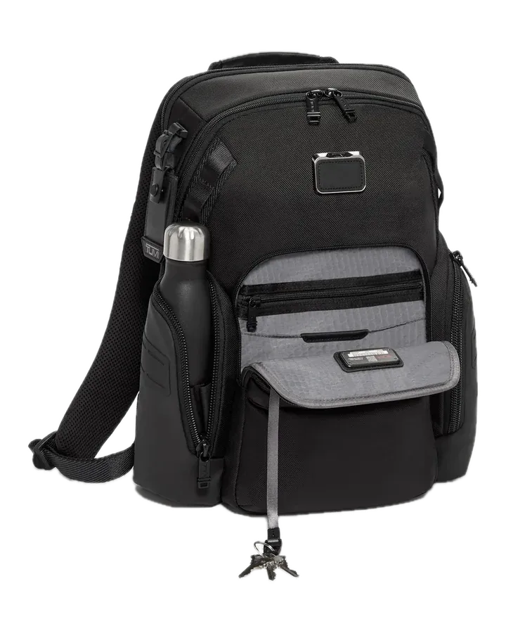 TUMI Alpha Bravo Navigation Backpack — Black, кадр 2