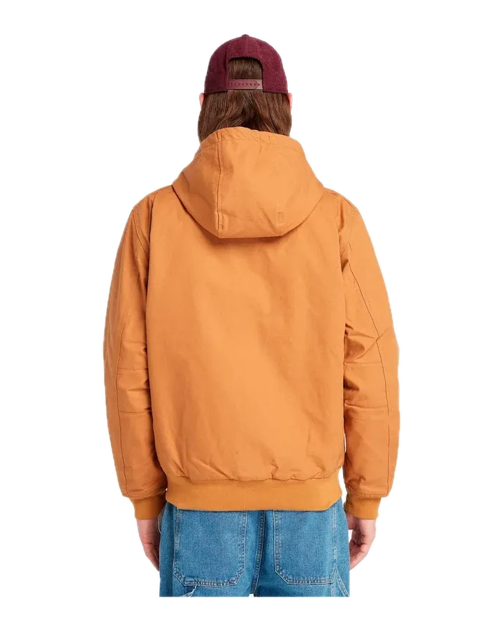 Timberland Insulated Canvas Hooded Bomber — Wheat, кадр 2