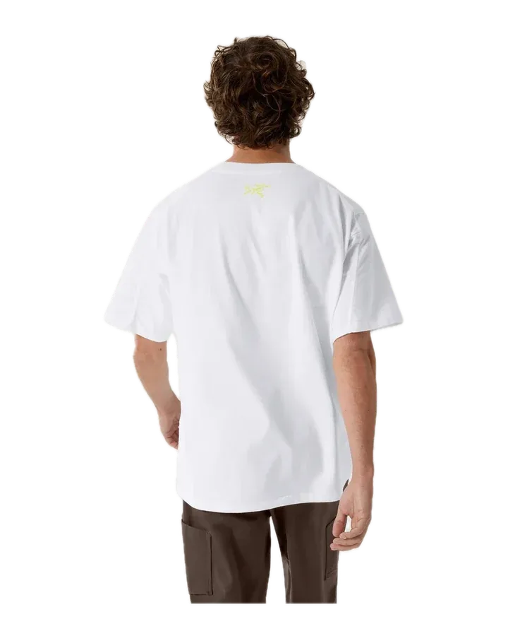 Arc'teryx Kragg Cotton Lithographica Shirt — White Light, кадр 2