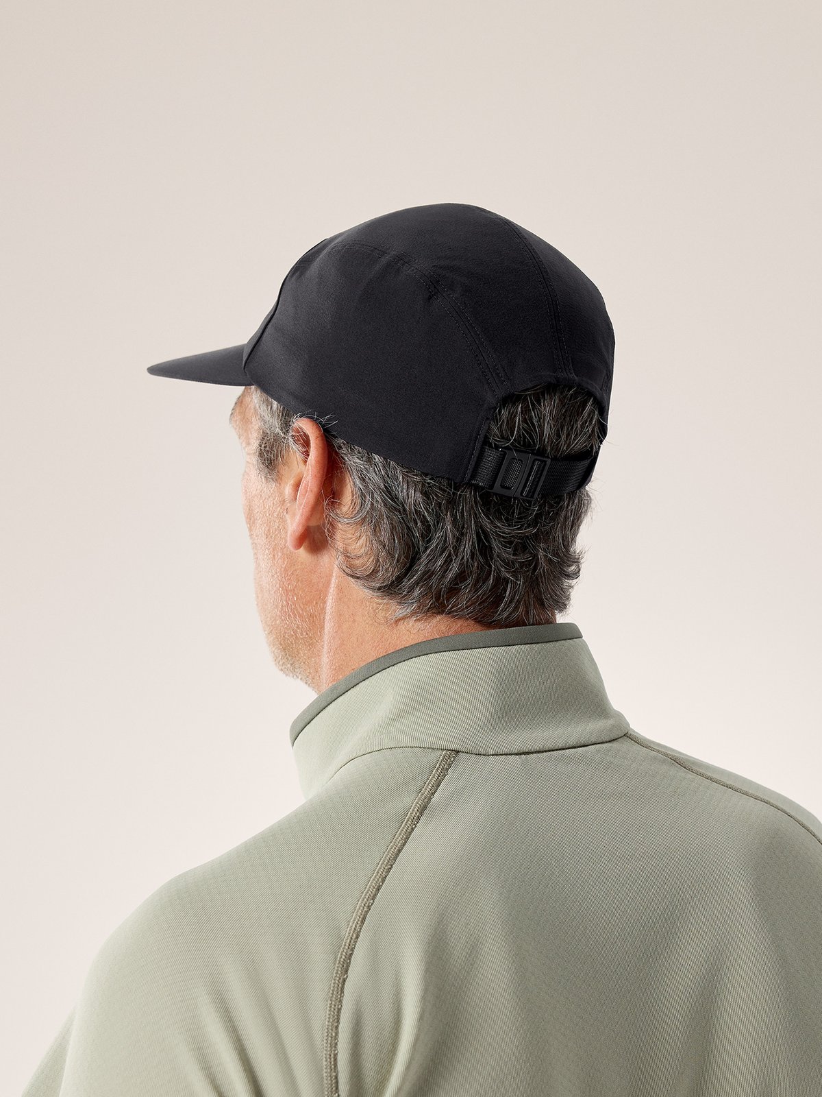 Arc'teryx Gamma 5 Panel Cap — Black / Arctic Silk, кадр 2