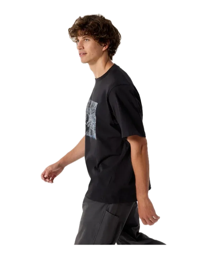 Arc'teryx Kragg Cotton Lithographica Shirt — Black, кадр 3