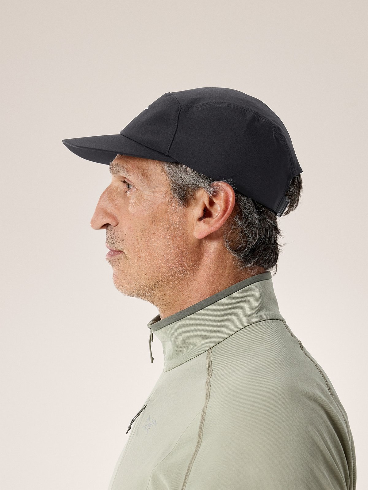 Arc'teryx Gamma 5 Panel Cap — Black / Arctic Silk, кадр 3