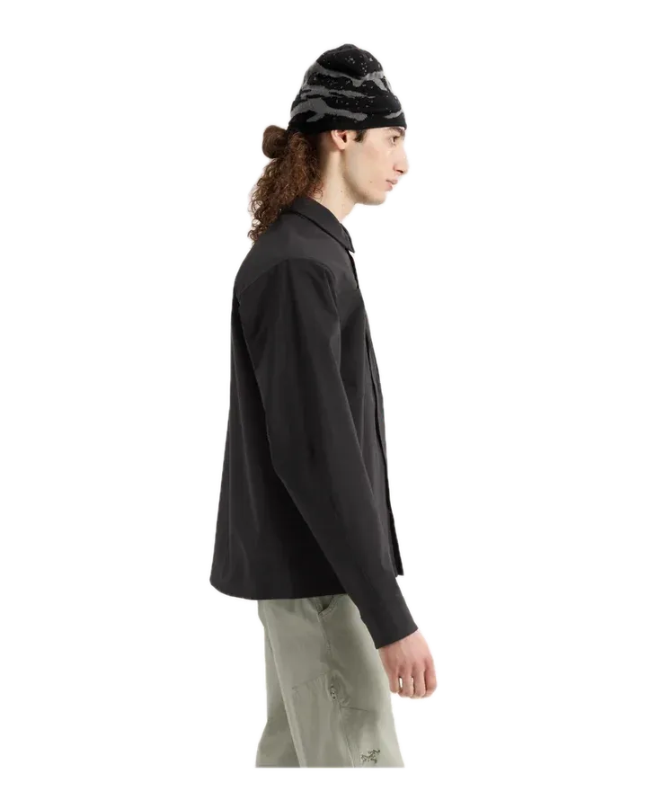 Arc'teryx Cronin Cotton Overshirt — Black, кадр 3